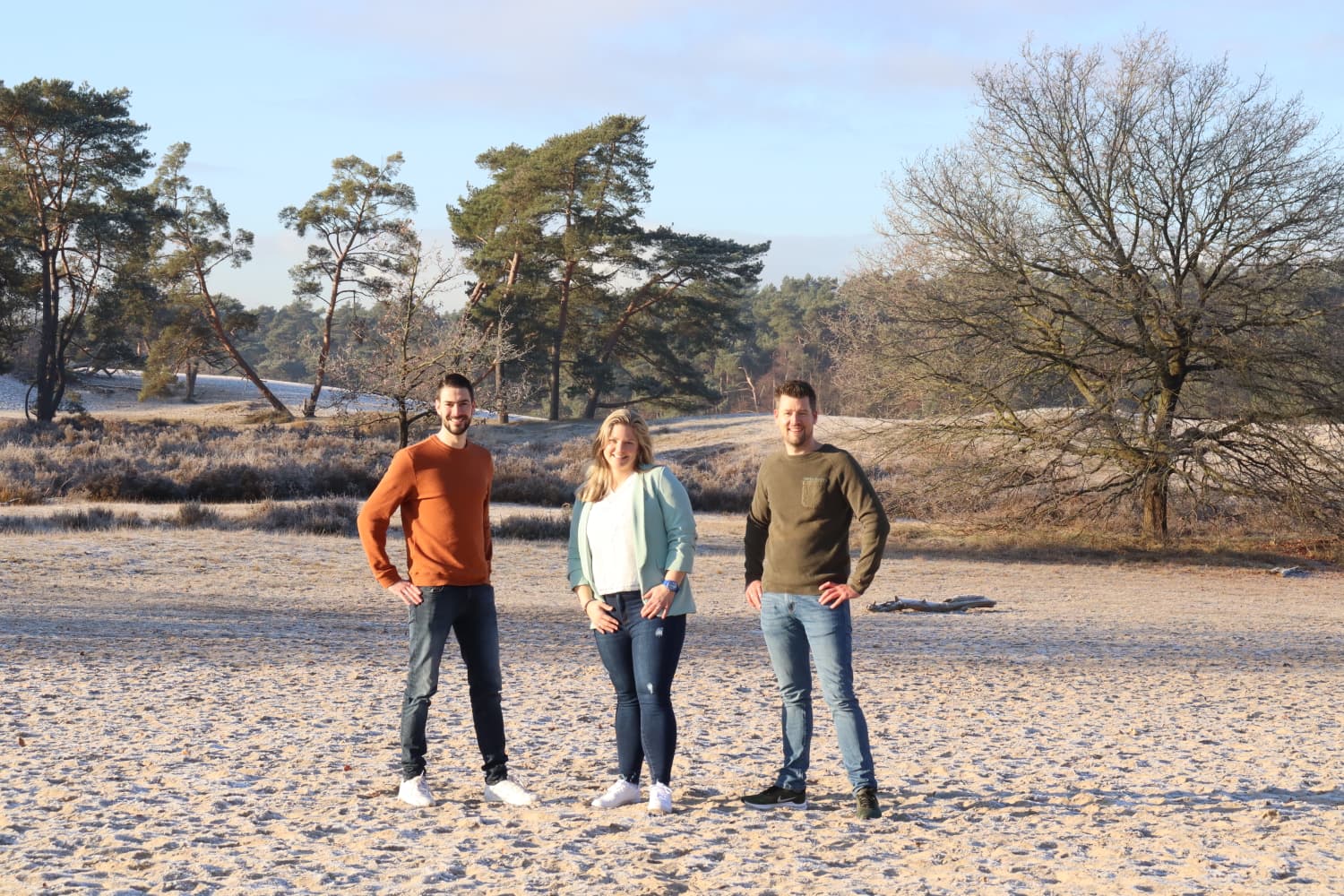 Sander, Lucinda en Sander van Standup Zorg